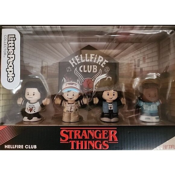 Fisher-Price Little People Collector Stranger Things Set- Hellfire Club - Picture 11 of 11